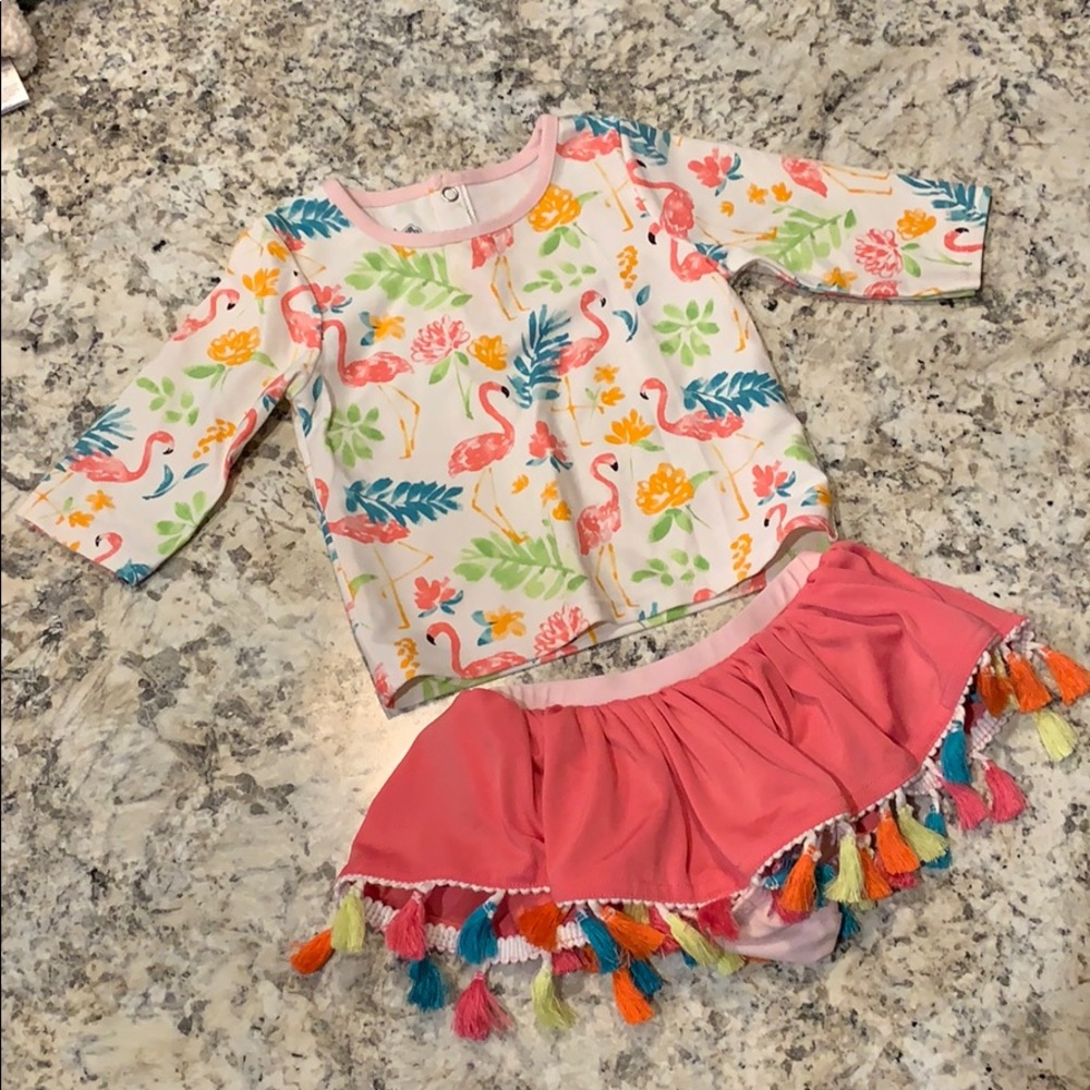 Flamingo swimsuit